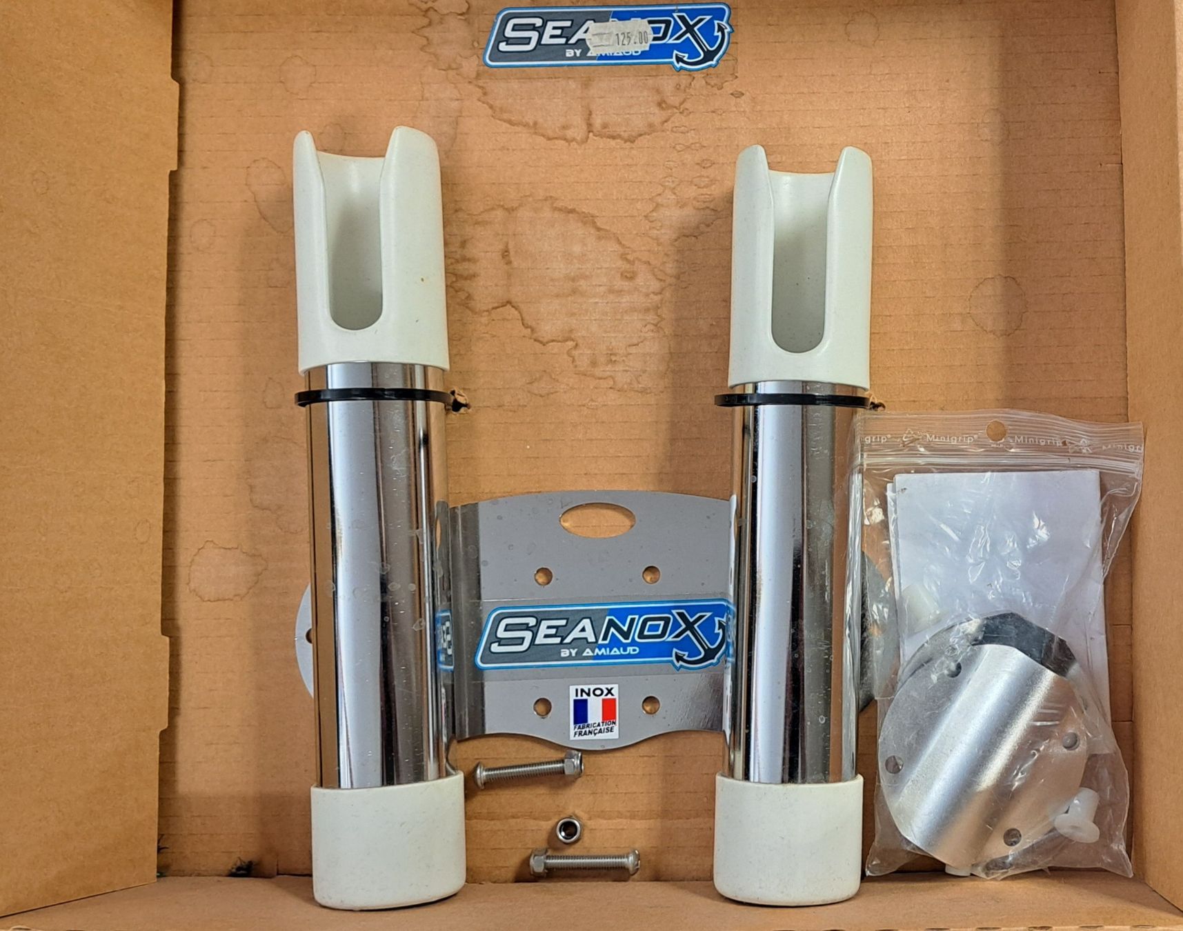 Accessori: Support canne double Amiaud Seanox Rutenhalter doppel – Nuovo e nell'imballaggio originale da Fribourg venduto da versus702 1
