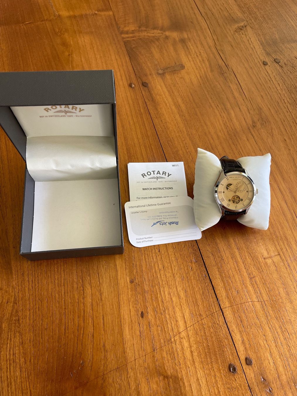 Rotary Orologi: Rotary Sea-Gull Herrenuhr – Nuovo e nell'imballaggio originale da Hessigkofen venduto da lamdanreisen 3