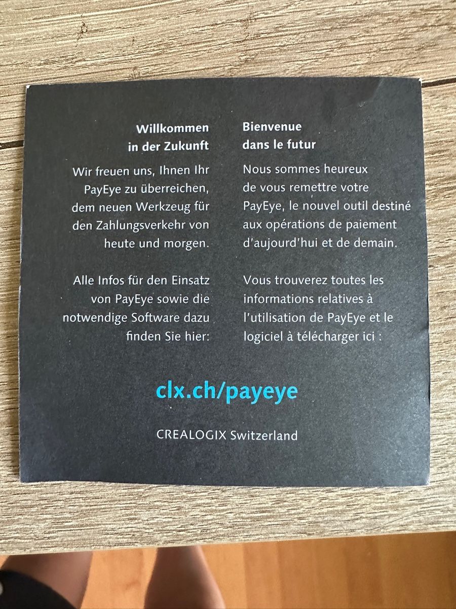 Crealogix Scanner: Créalogix lecteur de paiements neuf – Neu (gemäss Beschreibung) aus Boussens von sko_9w6t 3