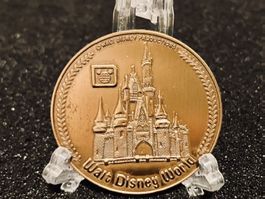 Walt Disney World Medaille, Sammlerstueck, Vintage Token