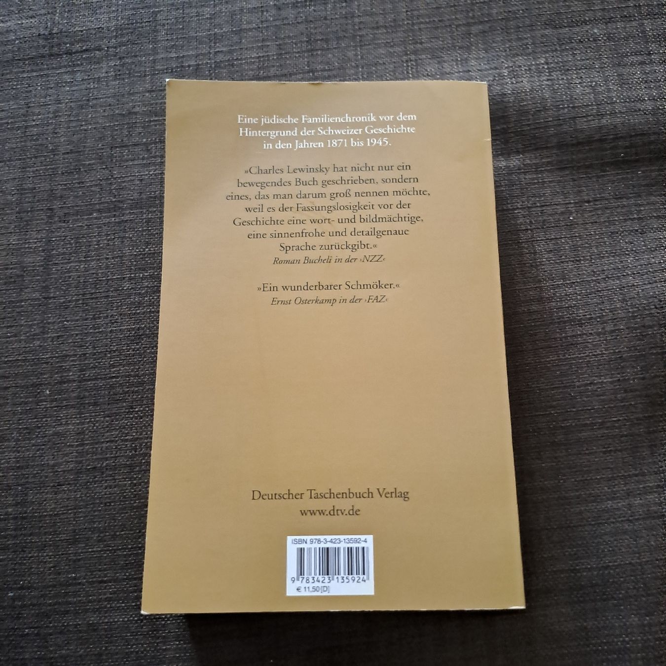 Bücher: Charles Lewinsky – Gebraucht aus Oberengstringen von ger_v5h5 1