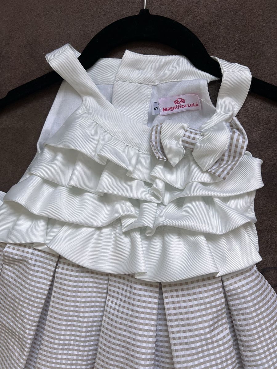 Kleider & Röcke: Robe fille blanc/beige. pour 3 ans – Gebraucht aus Brügg BE von jenny2007 2