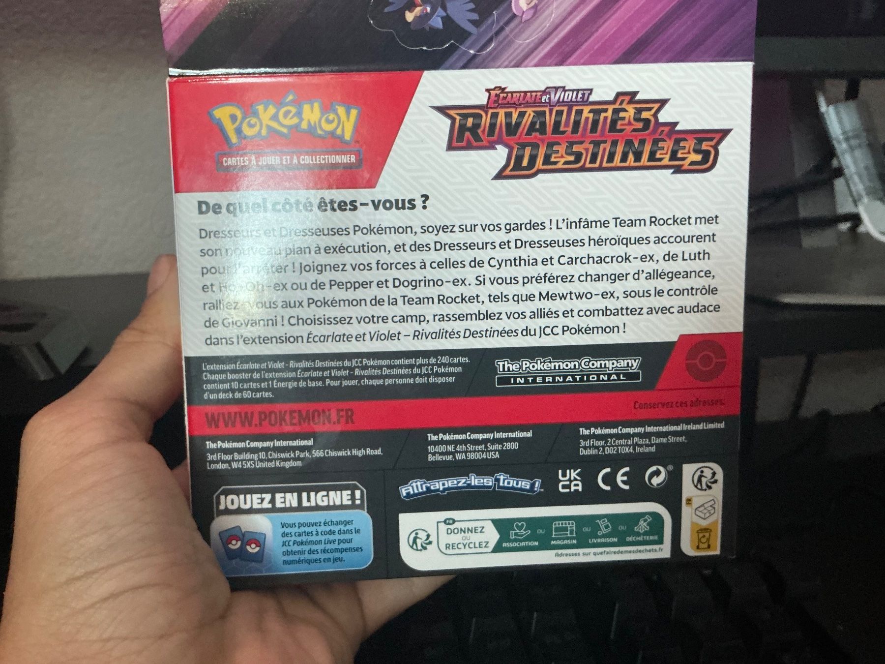Pokémon Carte collezionabili: Booster Pokémon ev 10 destinée rivalités sceller – Nuovo e nell'imballaggio originale da Courtepin venduto da cr7_jk98 4