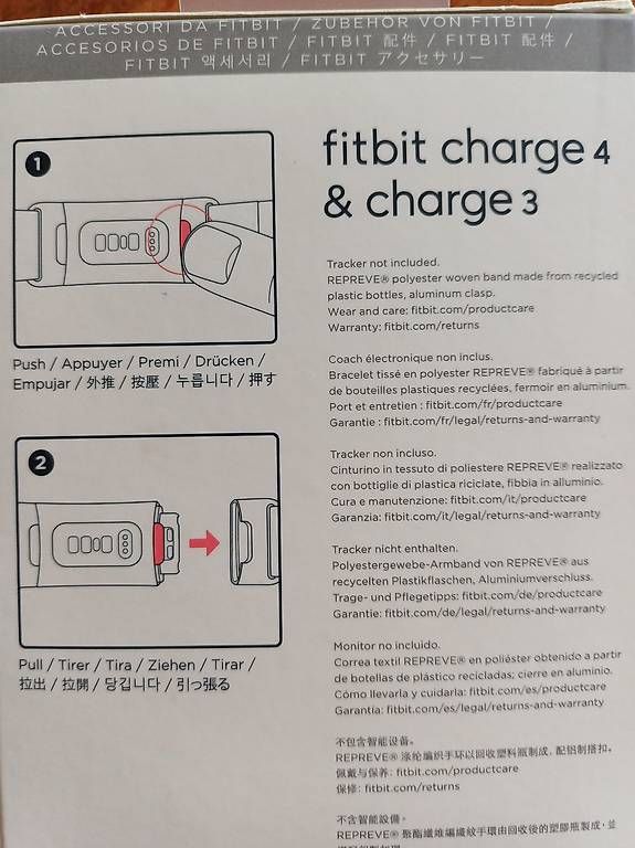 Bracelets: Armband Fitbit Charge 3 & Charge 4 – D'occasion à Zürich par jjud 2