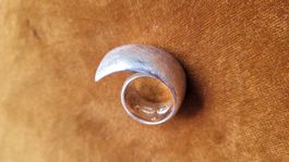 extravaganter Ring, Silber