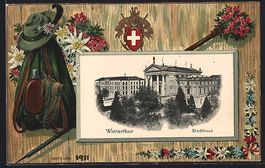 Winterthur, Stadthaus, Bergsteigerausr