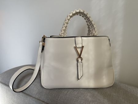 Valentino Bags - Cremeweiss mit geflochtenen Henkeln