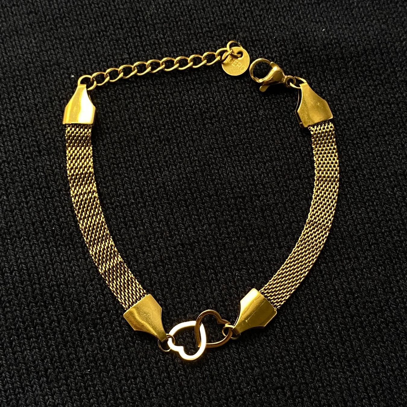 Bracciali & Braccialetti: 18KGP Herz Doppelte Armkette – Nuovo (secondo la descrizione) da Givisiez venduto da sgu_k58r