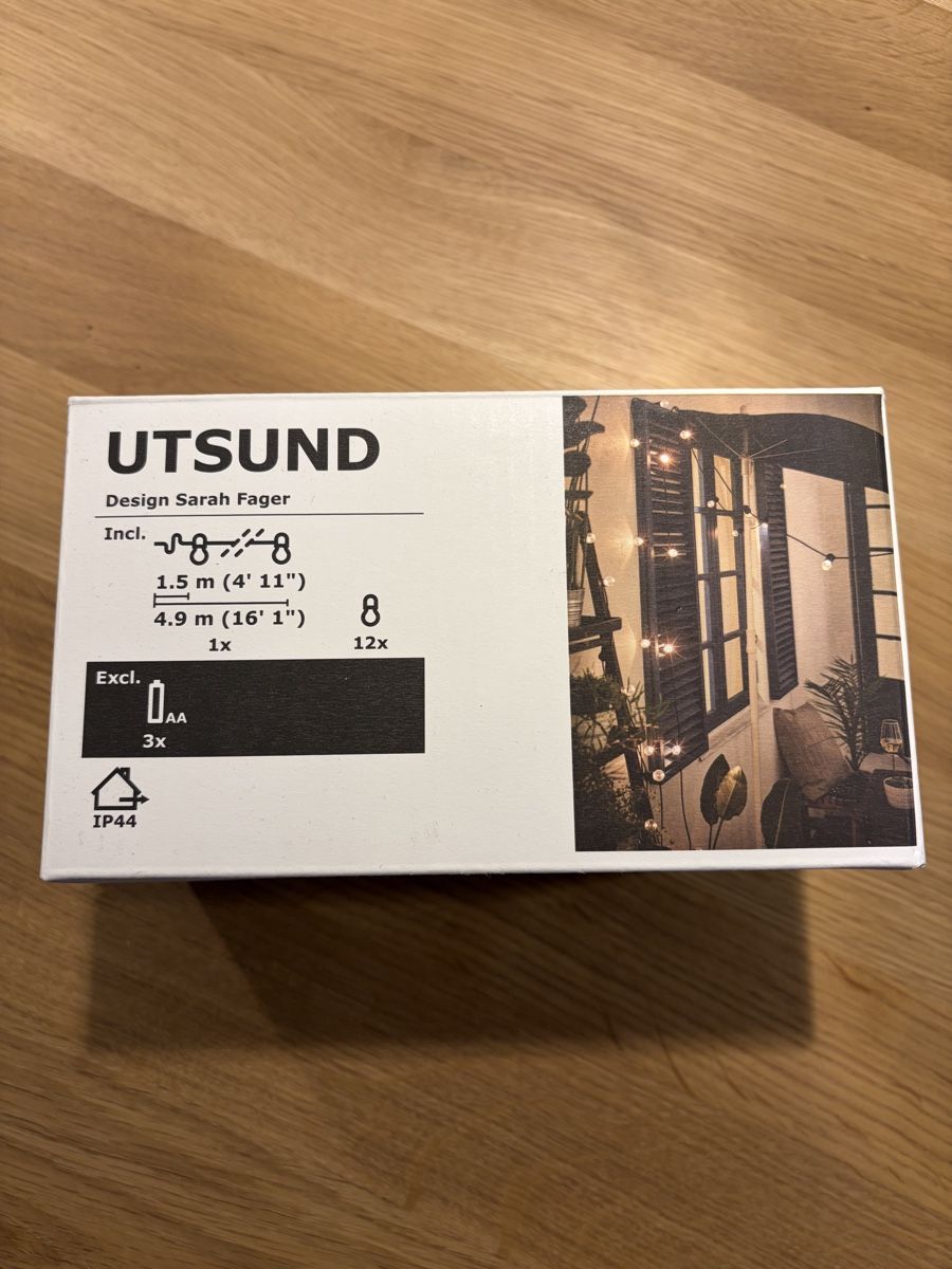 Ikea Lichterketten & Leisten: Lichterkette Utsund von Ikea – Gebraucht aus Boll von MariAebi