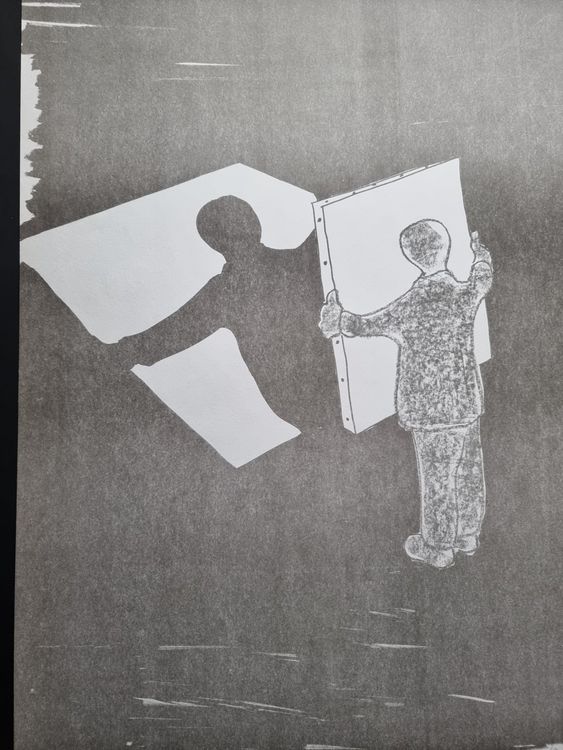 JAN VOSS ist ein deutscher Maler und Grafiker LITHOGRAPHIE 1