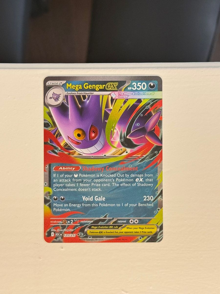 Pokémon Cartes à collectionner: Mega Gengar ex 125/217 – Ascended Heroes – Neuf (Voir description) à Grandson par nopaoch