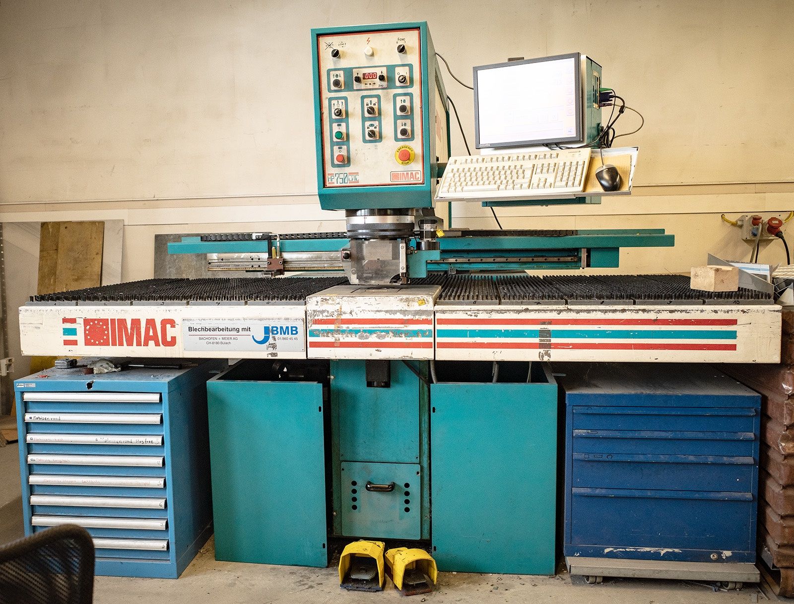 Tutte le macchine: CNC gesteuerte Stanzmaschine Imac – Usato da Baar venduto da Reimuk