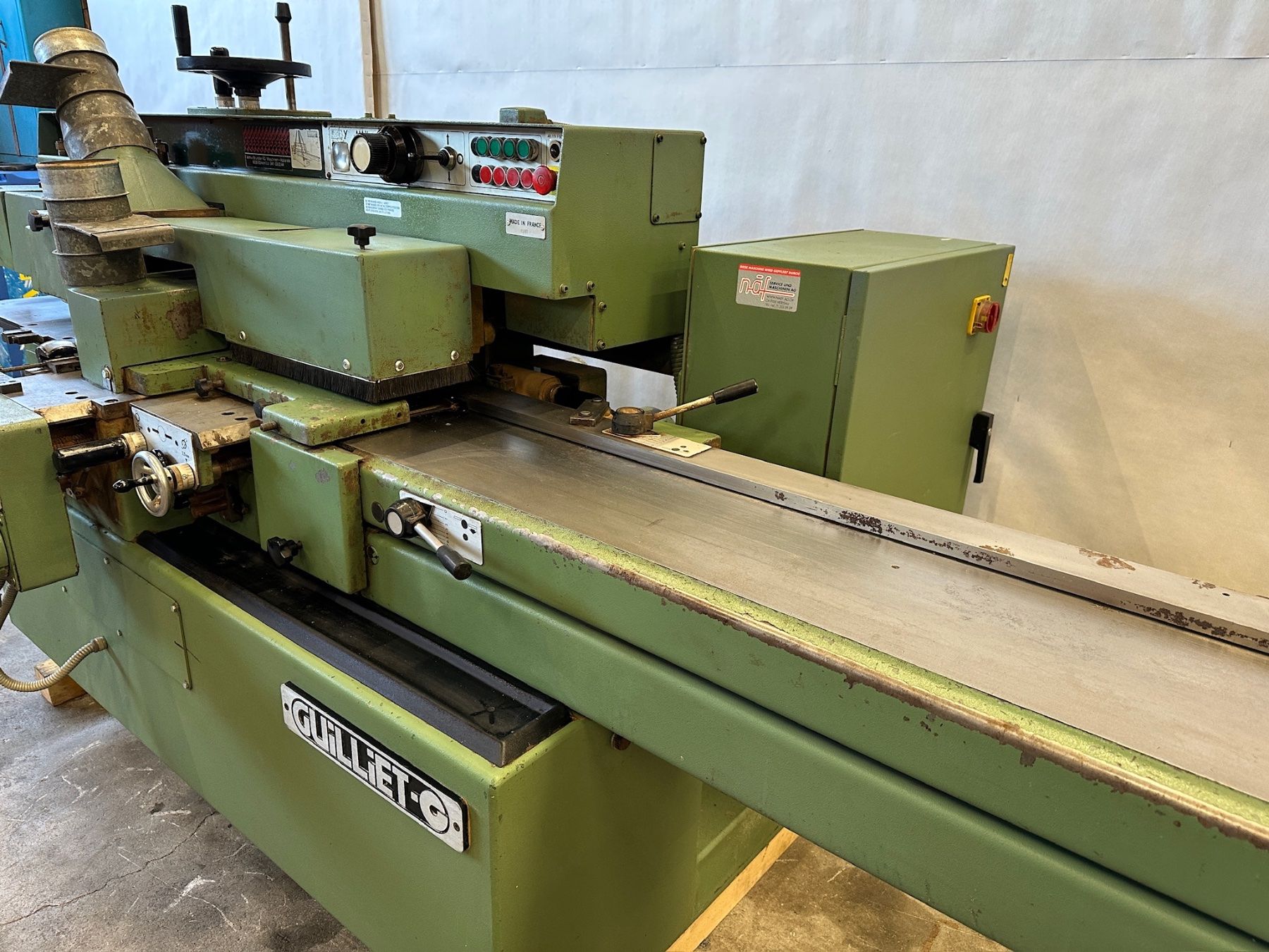 Tutte le macchine: Vierseitenhobelmaschine – Usato da Rothrist venduto da Die_Welle 3