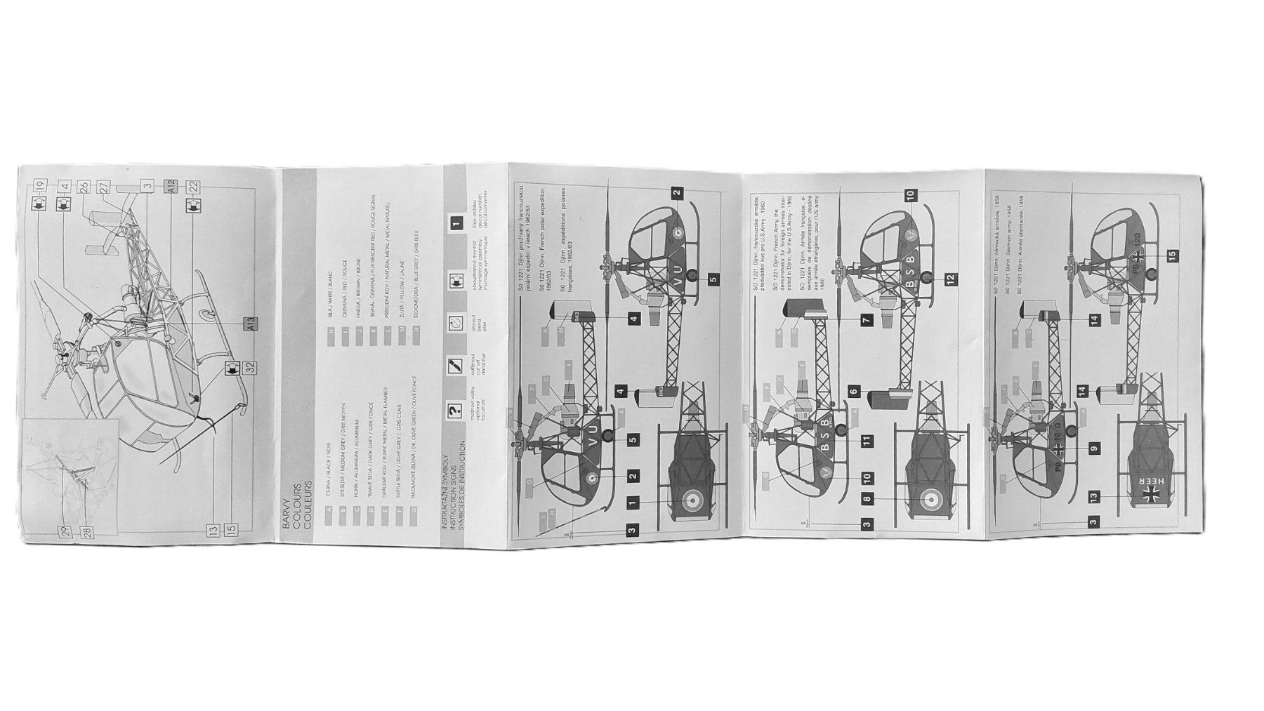 Schweizer Armee Kit di modellismo & Modellini statici: Dinn SO 1221 (Extra Tech 1:48) – Nuovo (secondo la descrizione) da Grenchen venduto da supermuruk 8