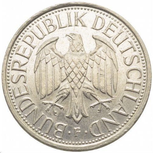 Tutti le monete: Deutschland 1 Mark  -  1989 – Usato da Nesselnbach venduto da sir.lanzelot 1