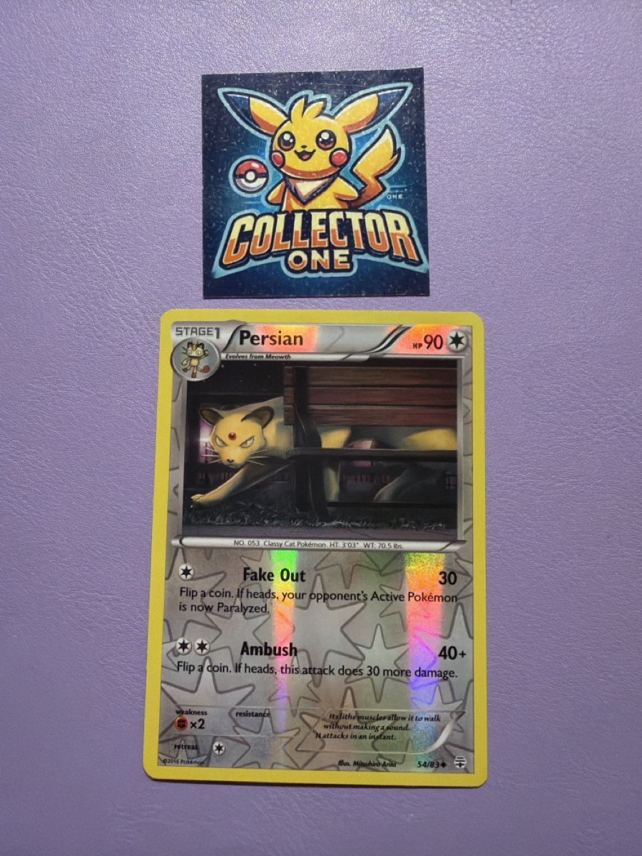 Pokémon Carte collezionabili: Pokemon Persian 2016 Reverse Holo Mega selten Top – Nuovo (secondo la descrizione) da Lommiswil venduto da CollectorOne