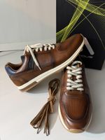 Baskets Ambitious cuir marron taille 44 neuves