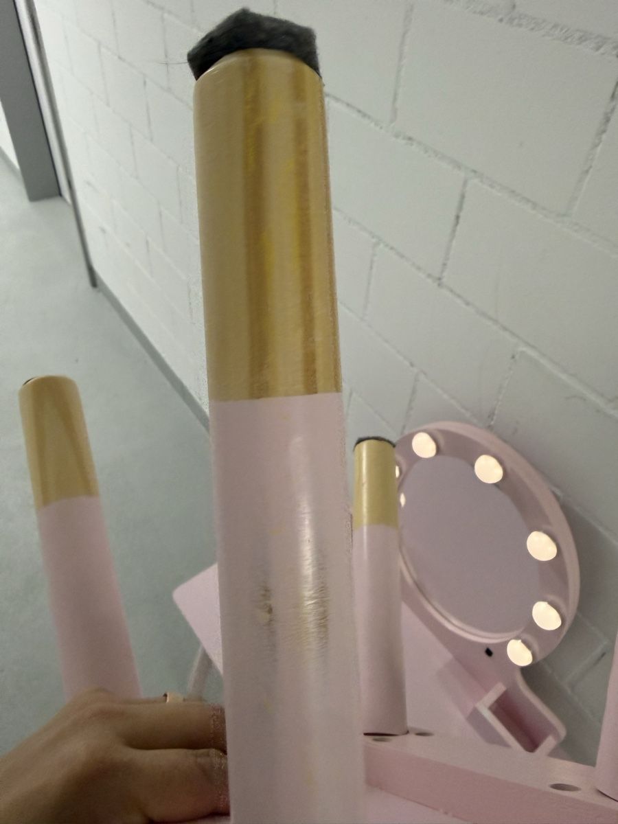 Tavoli da trucco: Kinderschminktisch mit Hocker – Usato da Erlen venduto da Brpi22 5