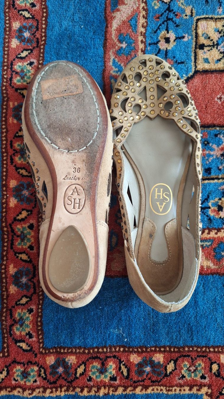 Ash Chaussures femmes: ASH leather ballet flats – D'occasion à Brügg BE par gordis 3