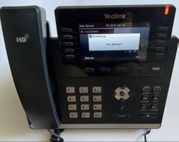 Yealink SIP-T46G Gigabit IP Telefon Swisscom OVP neuwertig