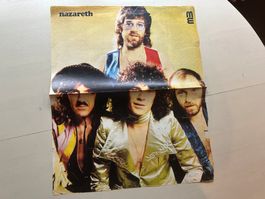 NAZARETH DAN MCCAFFERTY tolle Berichte Poster 70's Hard Rock