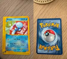 Carte Pokémon Wooper 66/147 bon état