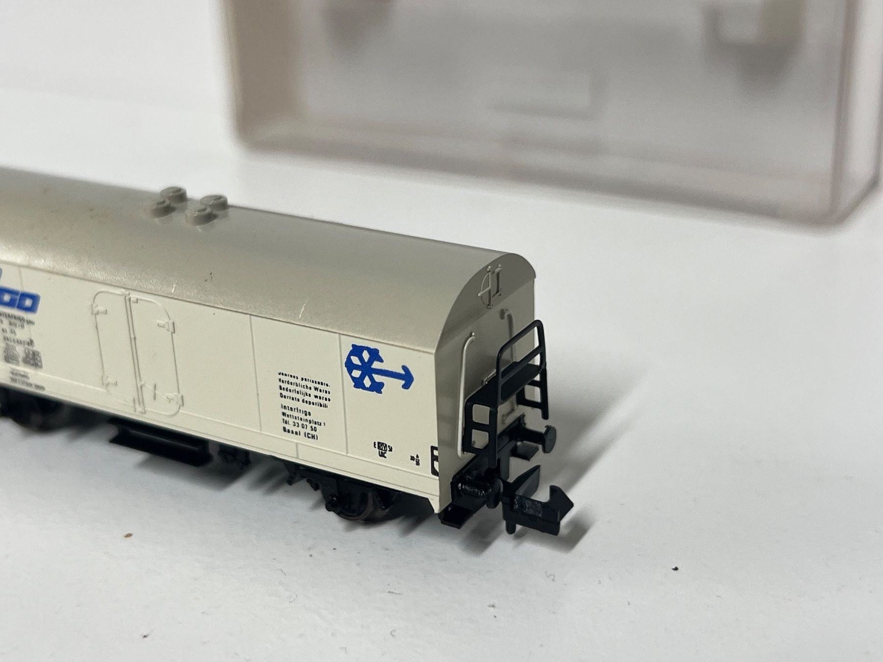 Fleischmann Modellini di ferrovie: Fleischmann Spur N Inter Frigo – Usato da Geroldswil venduto da TopTrain54 3