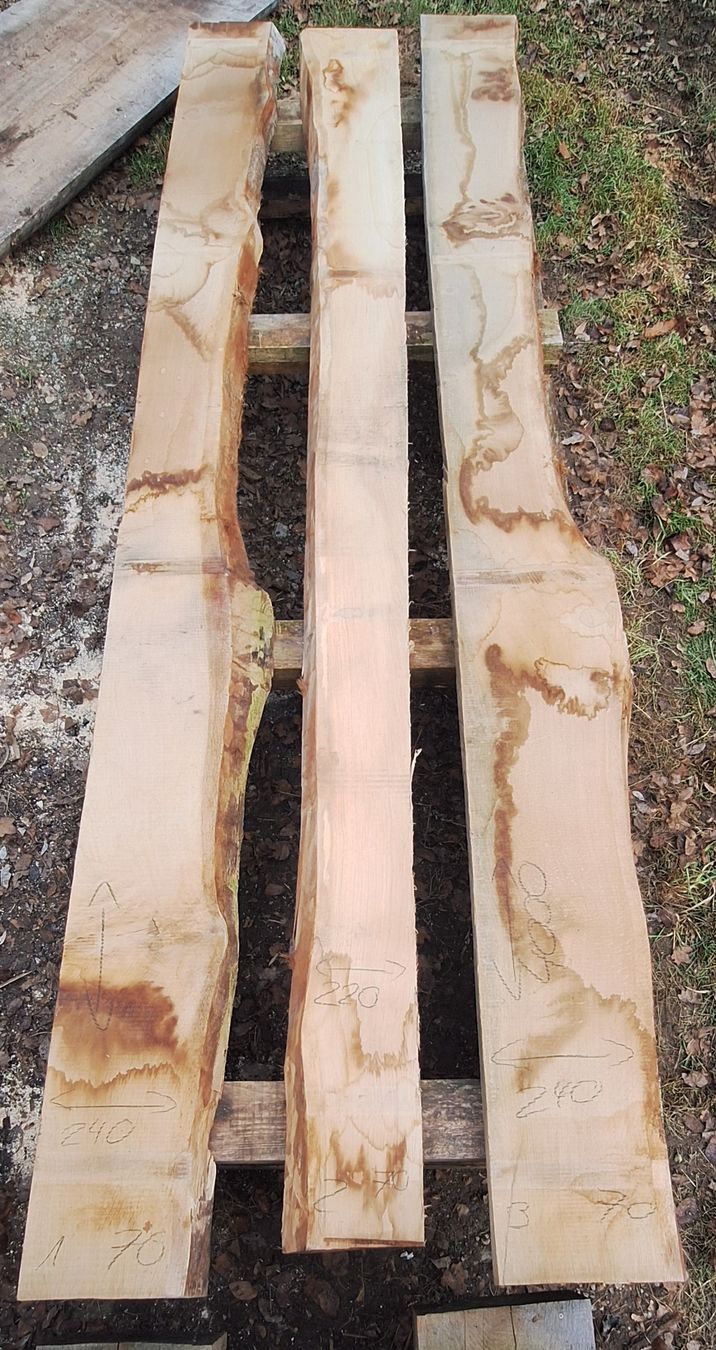 Articoli in legno: Eichenbrett 70mm,  4m Länge, 10 Bretter – Nuovo (secondo la descrizione) da Waldkirch venduto da bauprofi87 1