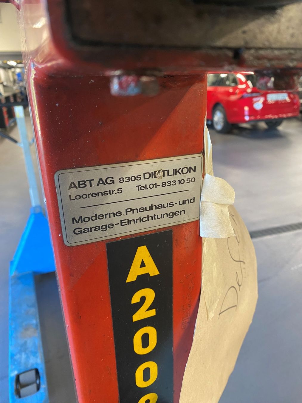 Toutes les machines: Reifenmontiermaschiene – Défectueux à Perlen par AMAG_Buchrain 4