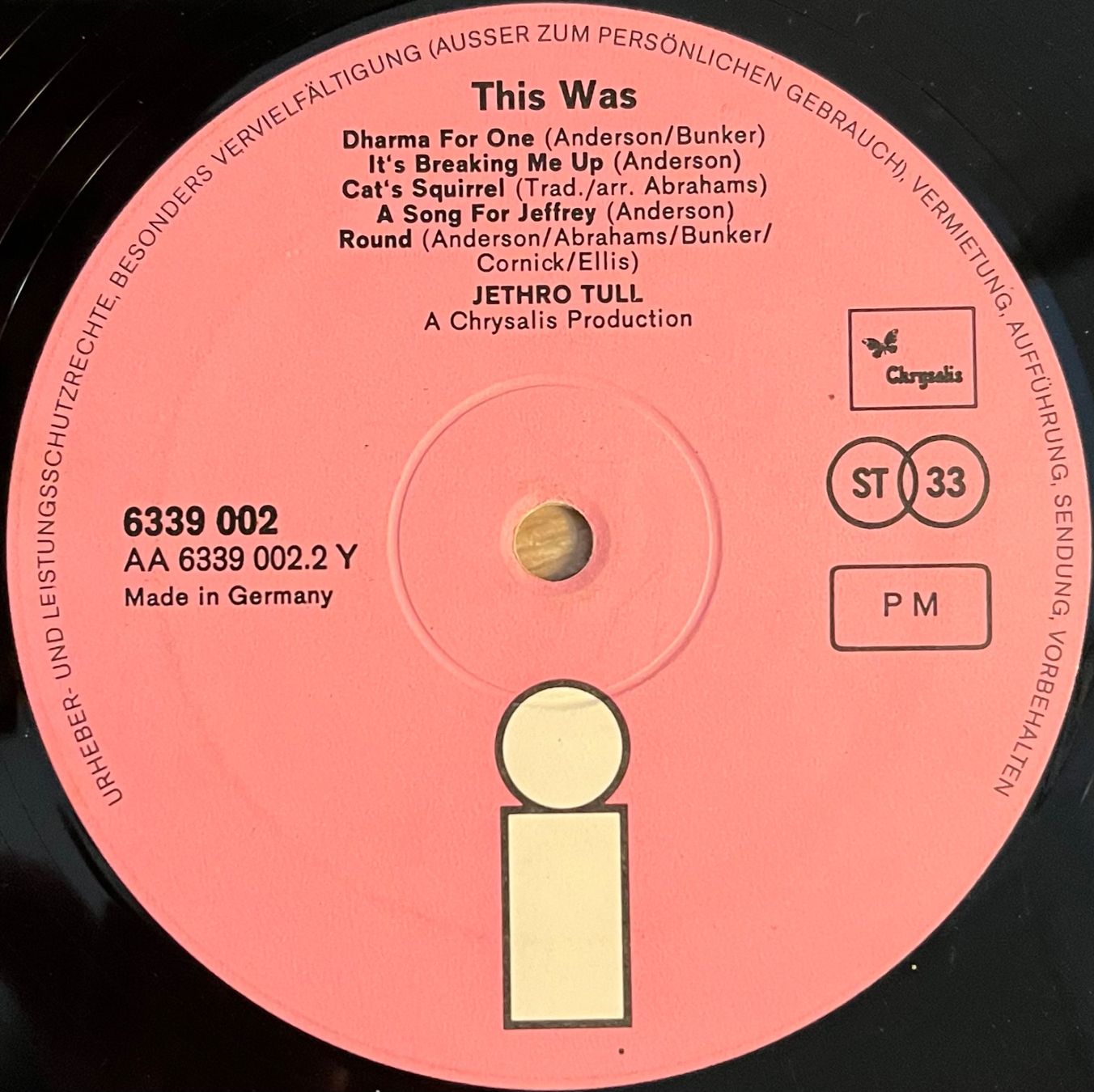Schallplatten: JETHRO TULL - THIS WAS - 33 Tours – Gebraucht aus Bussigny von vinyl-pas-cher 3
