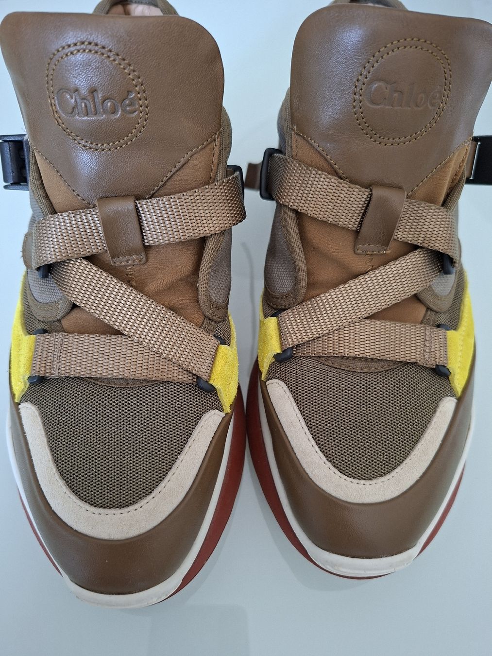 Chloé Scarpe da donna: Baskets Chloé beige/marron/jaune T.39 -  – Usato da Renens VD venduto da ser_j2fn 4