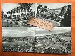 Postkarte Ferienhaus Gnadenberg Hütten ZH Ansichten