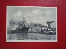AK Schiff Hamburg Einlaufschlepper Schiff St.Louis