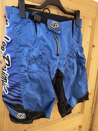 TLD Motocross Hose Gr. 34 blau/schwarz Top Zustand