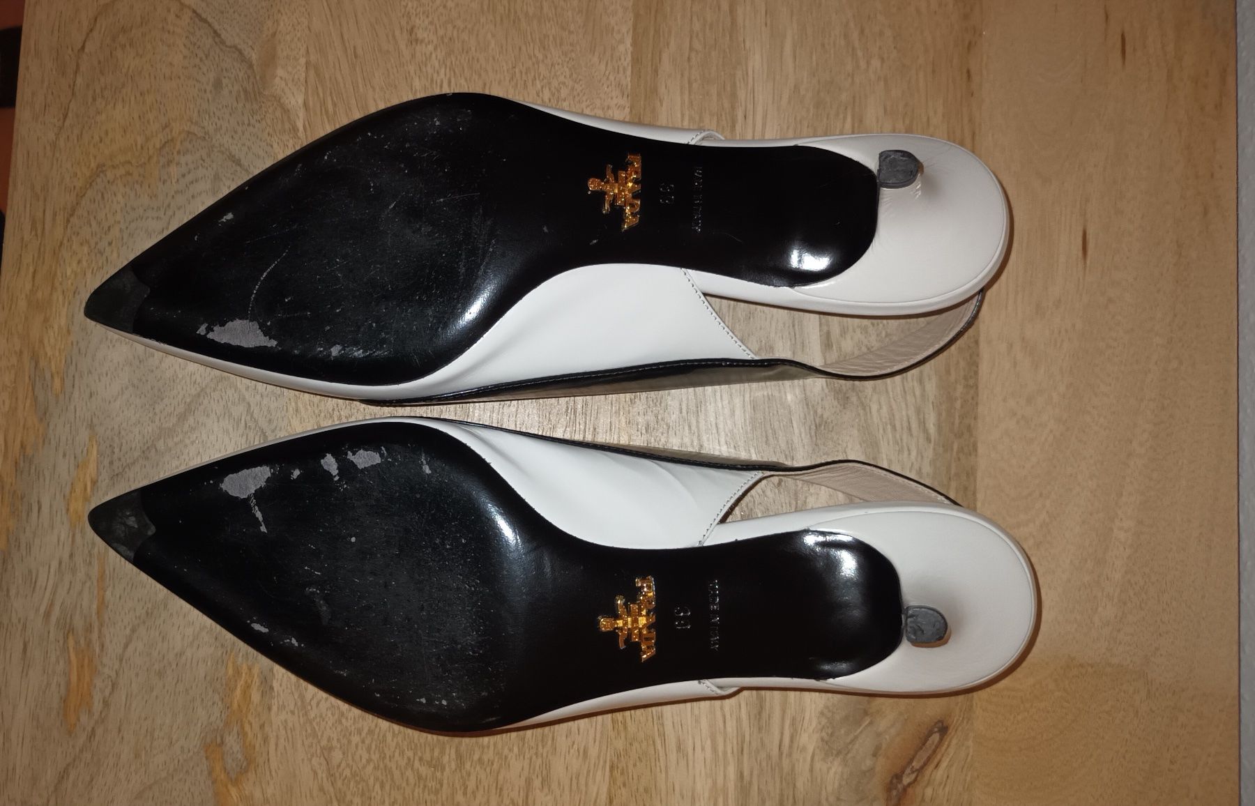 Prada Damenschuhe: PRADA SLINGBACK-PUMPS GRÖSSE 39 – Gebraucht aus Zürich von Claire_ZH 3