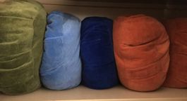6 coussins meditation/coton