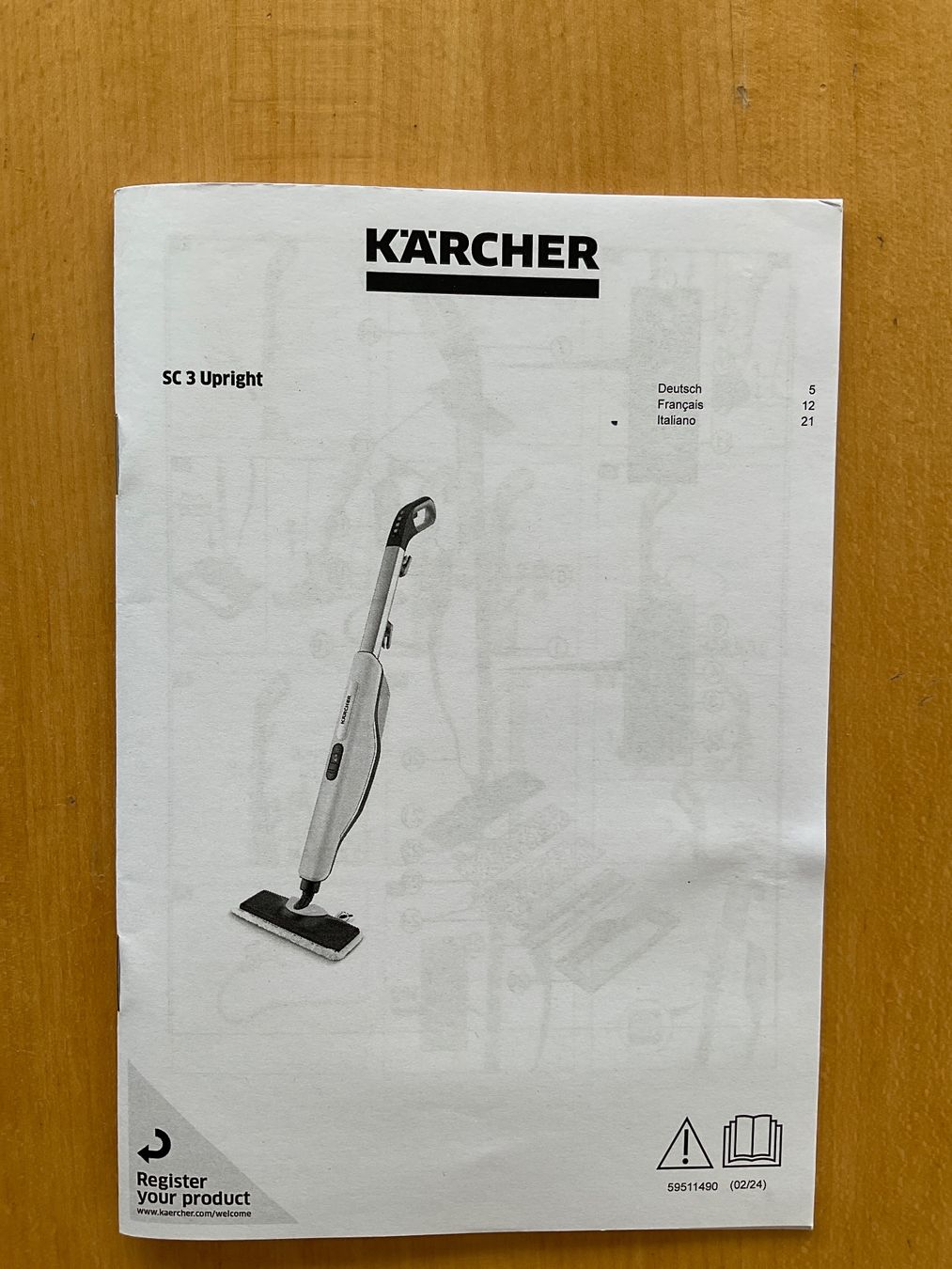 Kärcher Pulitori a vapore: Kärcher Dampfmop – Usato da Seuzach venduto da Sfritzli 1