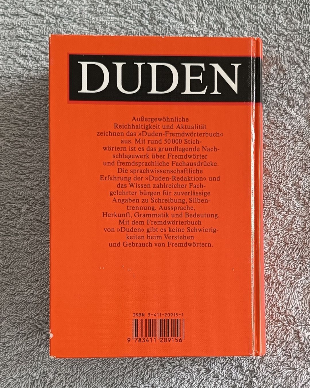 Bücher: Duden - Das Fremdwörterbuch – Gebraucht aus Gränichen von wiewiorka91 2