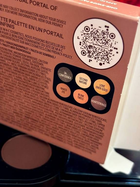 Mac Cosmetics Make-up: MAC cosmetics Eye Shadow palette x 6 - nude board – Nuovo e nell'imballaggio originale da Lausanne venduto da mpampouras 2