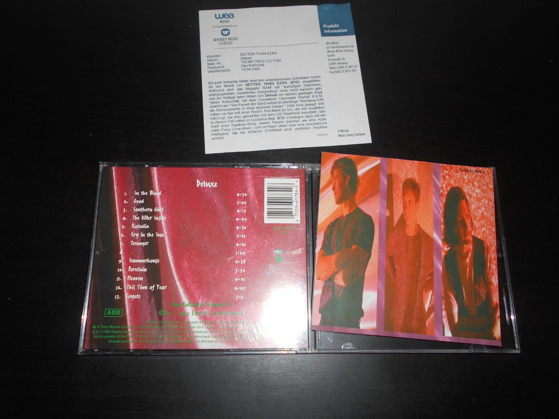 CD: Better Than Ezra – Deluxe / 1995 – Usato da Aarberg venduto da witchhunter01 1