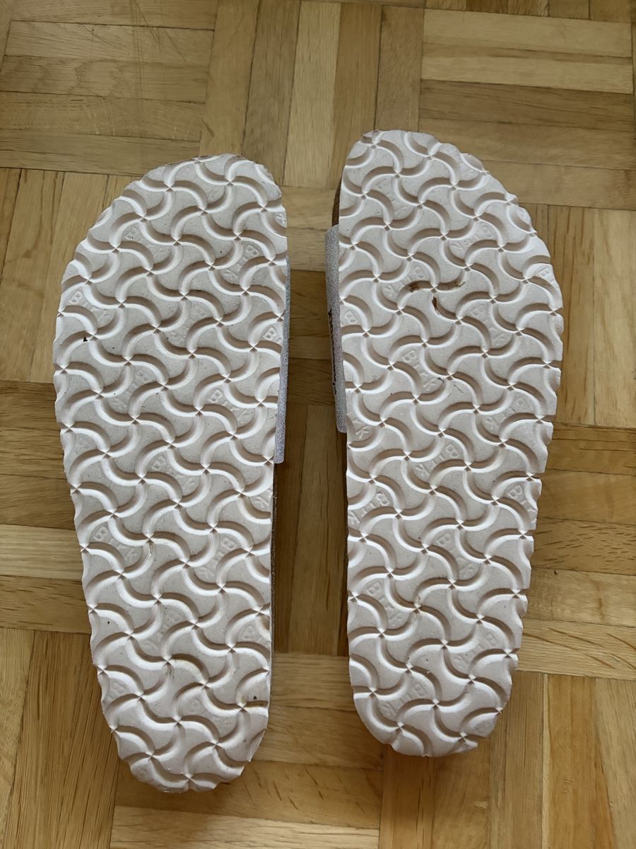 Birkenstock Scarpe da donna: Birkenstock Madrid Grösse 41 light rose, irisierend – Nuovo (secondo la descrizione) da Muttenz venduto da stoeberi01 5