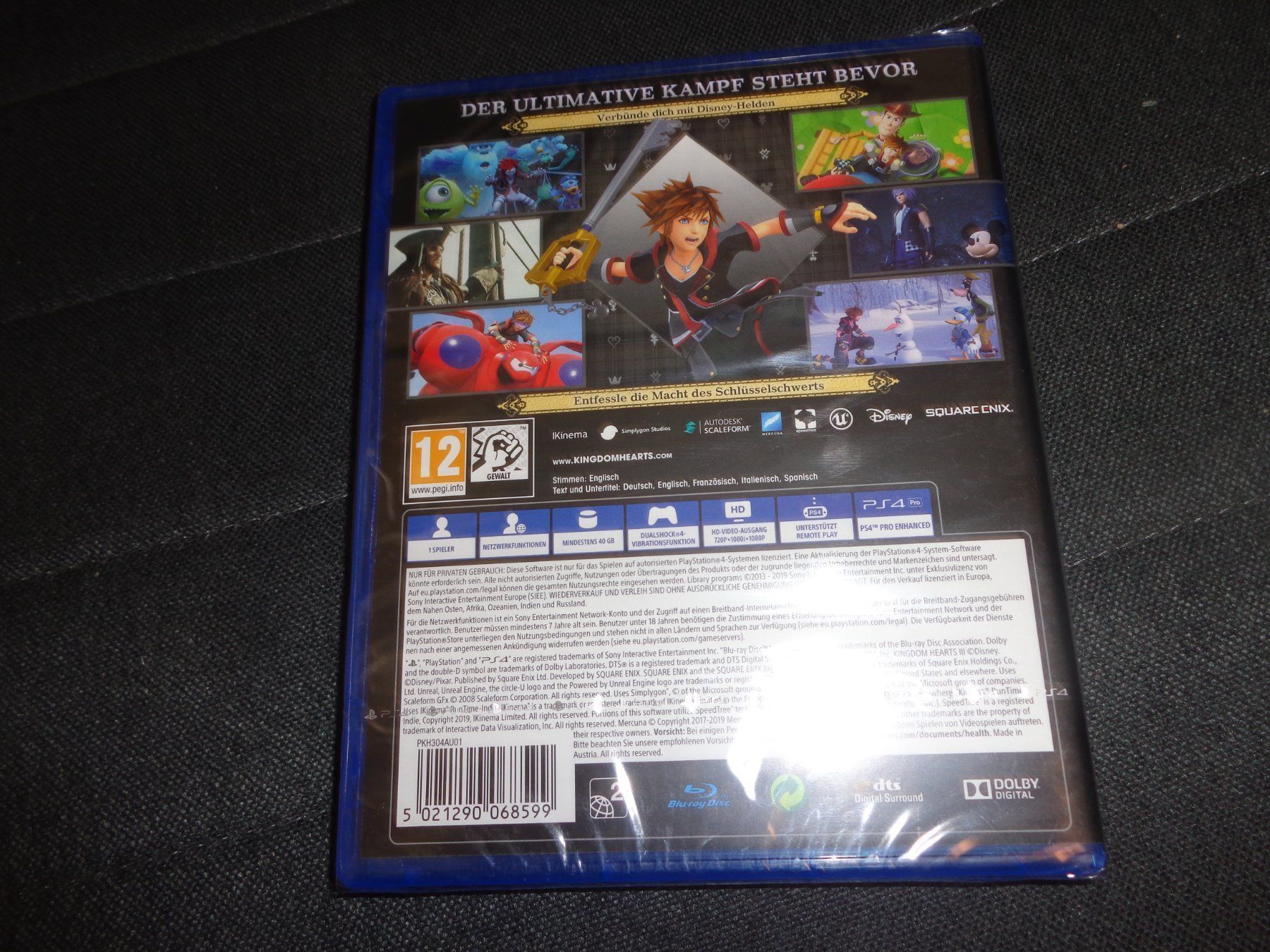 Giochi: Kingdom Hearts III 3 PS4 NEUWARE – Nuovo e nell'imballaggio originale da Olten venduto da Disc-Ausverkauf 1