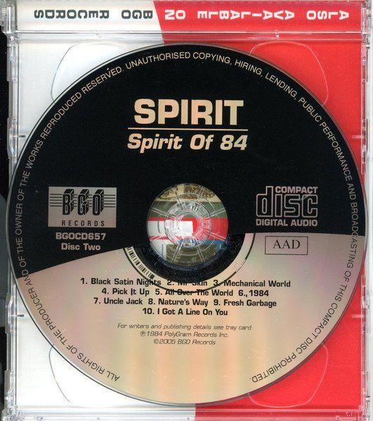 Spirit – Future Games / Spirit Of 84 2CD PROG ROCK (Gebraucht) in ...