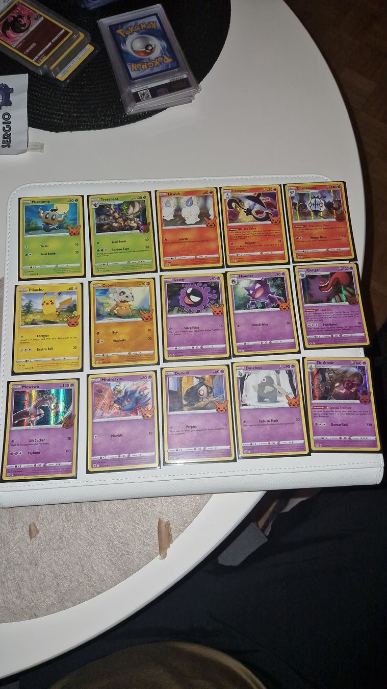 Pokémon Carte collezionabili: Carte pokemon Halloween Set complet – Nuovo (secondo la descrizione) da Les Acacias venduto da S.Vieira 1