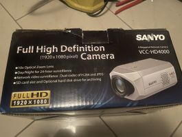 Sanyo VCC-HD4000 4 Megapixel Full HD Netzwerkkamera mit 10-f