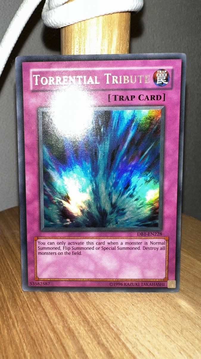 Yugioh Carte collezionabili: Yu-Gi-Oh! Torrential Tribut / DB1 – Usato da Herzogenbuchsee venduto da TCG-High-Quality 2
