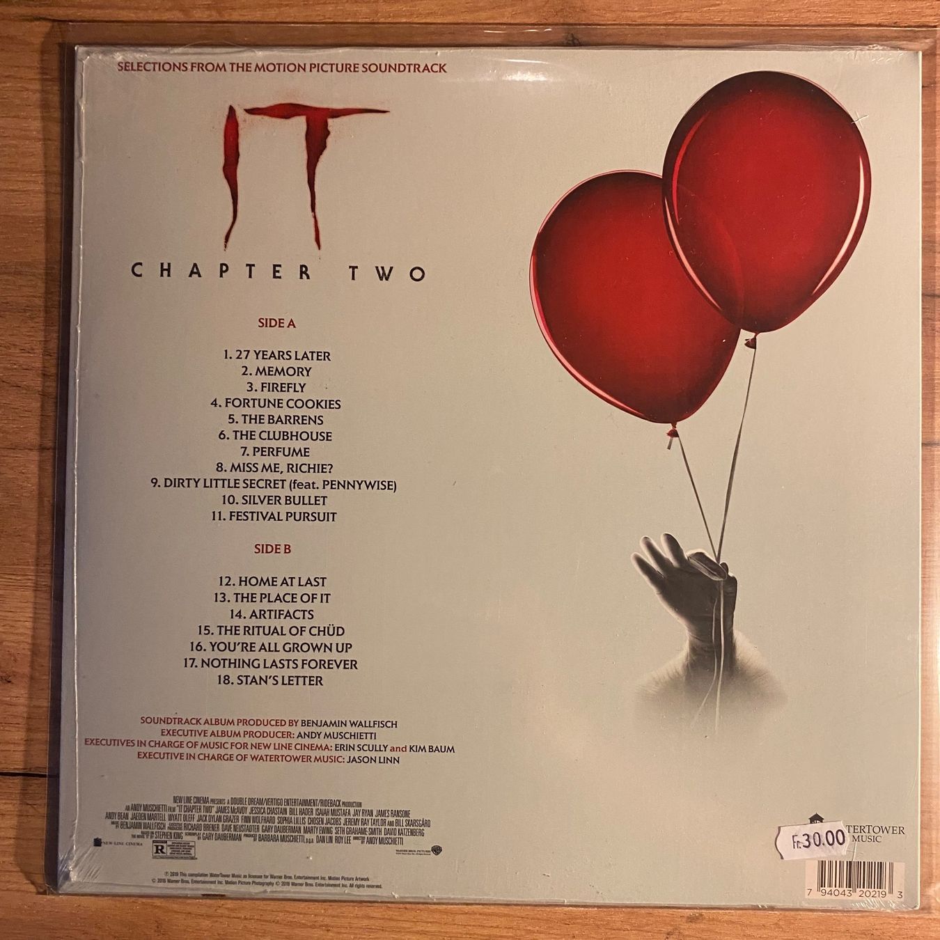 Schallplatten: IT CHAPTER 2  SEALED LP – Neu und originalverpackt aus Gals von Diskopatshop 1