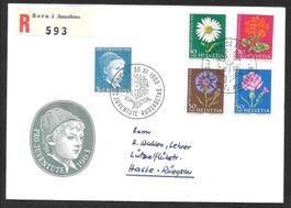 R-FDC Pro Juventute Serie 1963 J200L-J204L ET 30.11.1963