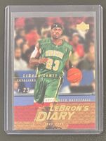 NBA Lebron James 2003-04 Upper Deck Lebron's Diary Rookie