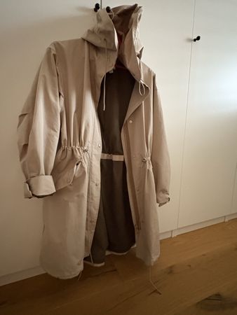 H&M Beige oversize Mantel S